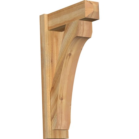 Legacy Craftsman Rough Sawn Outlooker, Western Red Cedar, 6W X 18D X 30H